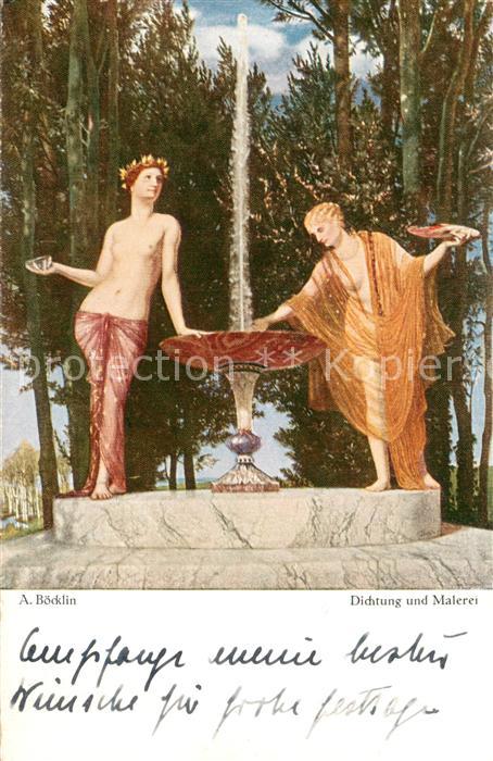 Boecklin Arnold Boecklin Dichtung und Malerei