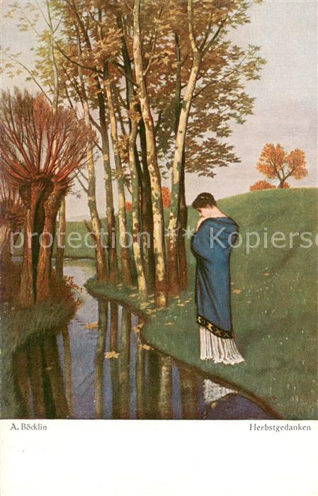 Boecklin Arnold Boecklin Nr.10 Herbstgedanken