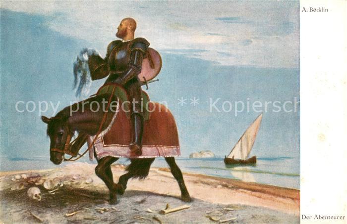 Boecklin Arnold Boecklin Nr.22 Der Abenteurer