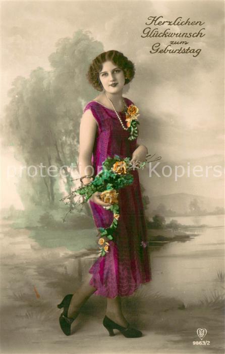 Foto HB Nr. Nr.9863/2 Glückwunsch zum Geburtstag