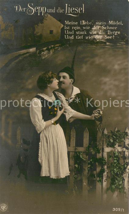 Verlag NPG Nr. Nr.309/1 Der Sepp und die Liesel