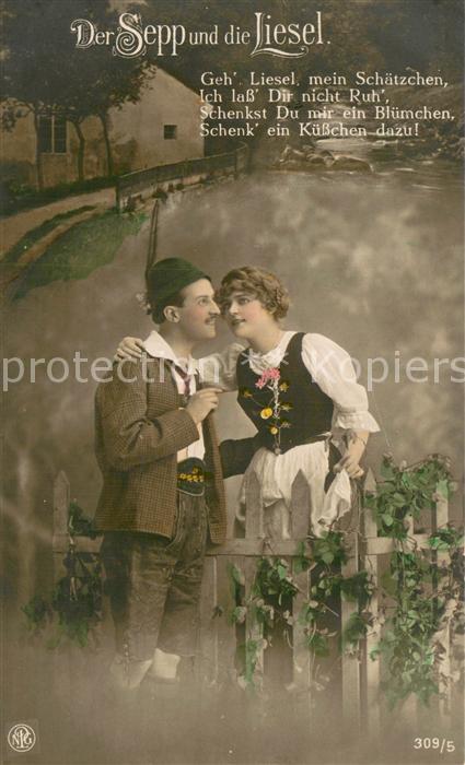 Verlag NPG Nr. Nr.309/5 Der Supp und die Liesel