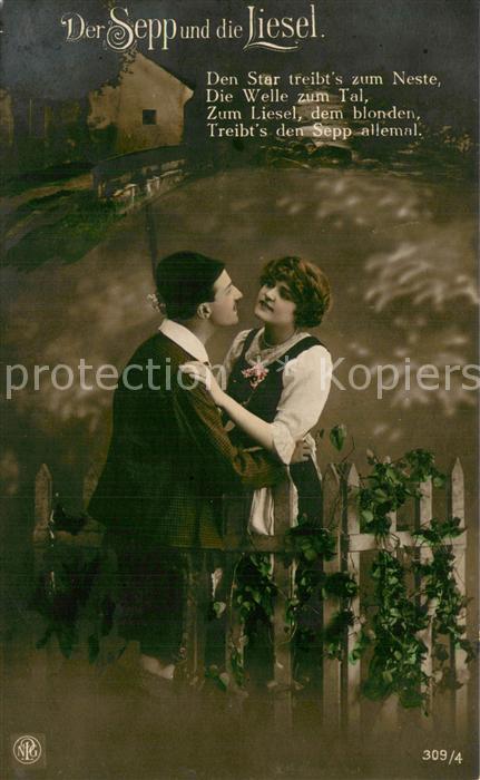Verlag NPG Nr. Nr.309/4 Der Sepp und die Liesel