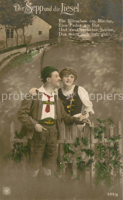 Verlag NPG Nr. Nr.309/6 Der Sepp und die Liesel