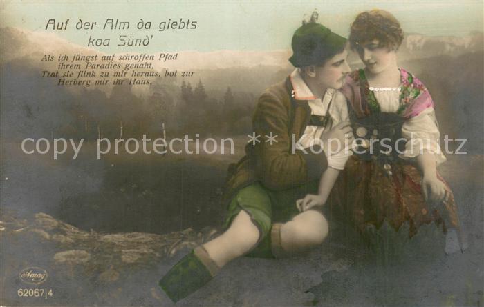 Foto Amag Nr. Nr. 62067/4 Auf der Alm da giebts koa S