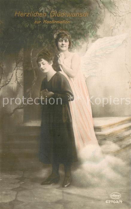 Foto Amag Nr. Nr.62703/4Glückwunsch zur Konfirmation