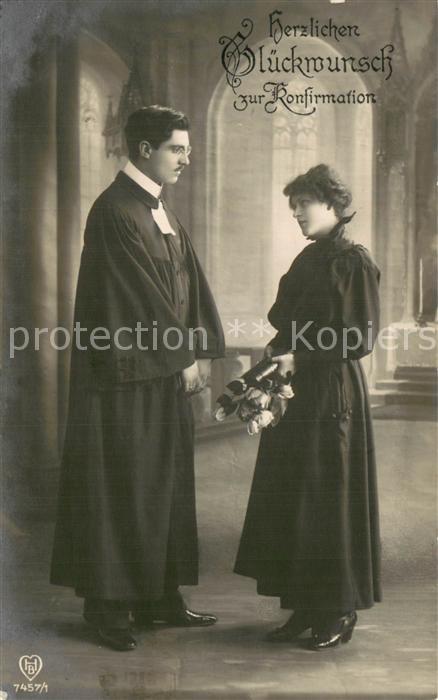 Foto HB Nr. Nr.7457/1 Glückwunsch zur Konfirmation