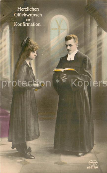 Foto Amag Nr. Nr.62672/6 Glückwunsch zur Konfirmation