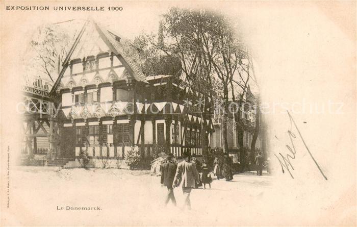 Exposition Universelle Paris 1900 La Danemark