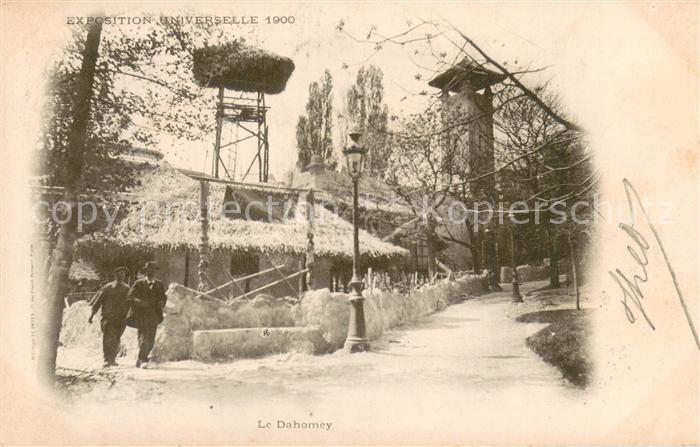 Exposition Universelle Paris 1900 La Dahomey