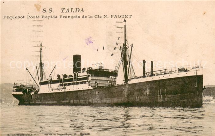 Dampfer Binnenschifffahrt S.S Talda