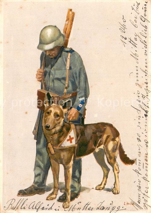 Schaeferhunde Bundesfeier 1937 Fuer Schweizerieche Rote Kreuz