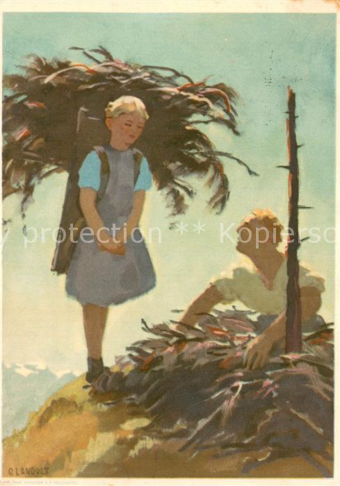 Landwirtschaft 1935 Bundesfeier Schweiz