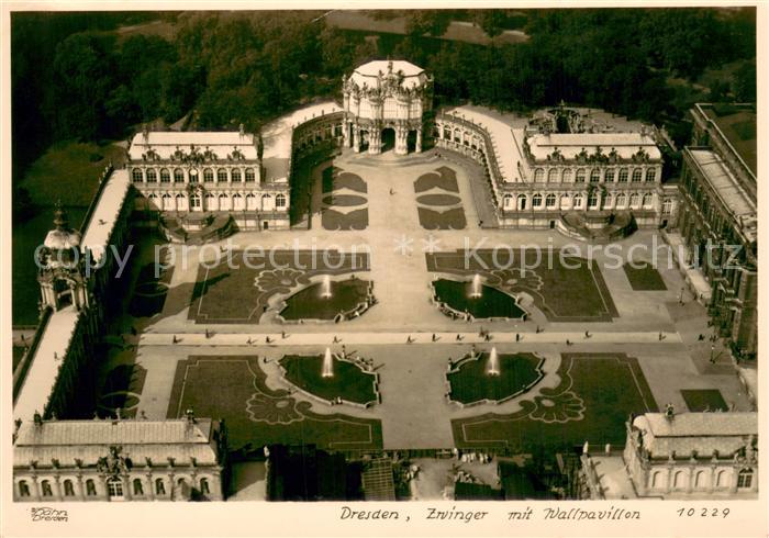 Foto Hahn Nr. Nr.10229 Dresden Zvinger mit Wallpavill