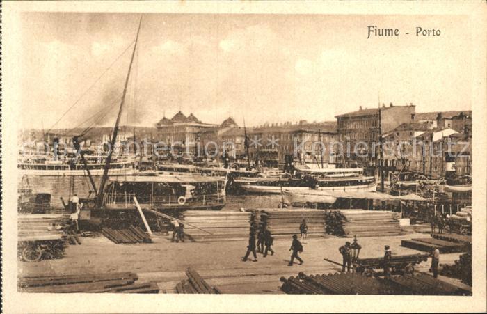 Fiume Rijeka Hafen