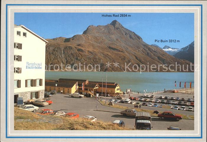 Bielerhoehe Silvretta-Stausee Berghotel Bielerhoehe Hohes Rad Piz Buin