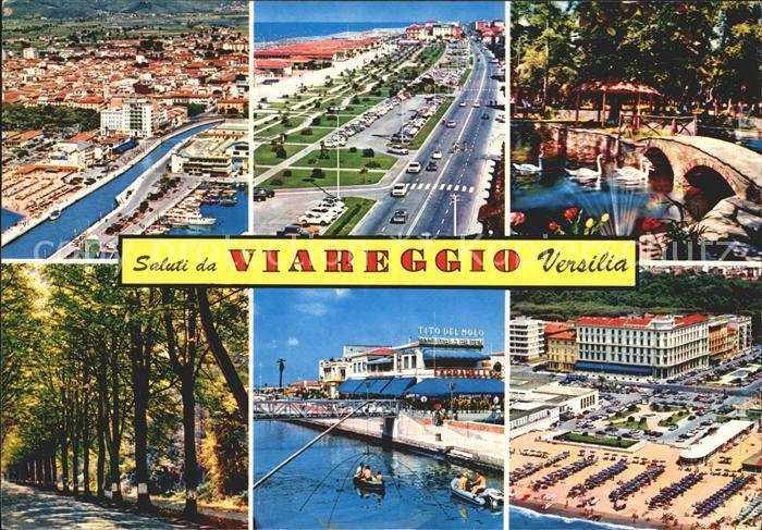 Viareggio Bruecke Strand Park