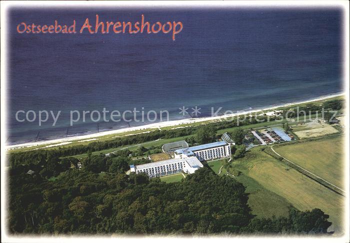 Ahrenshoop Ostseebad Fliegeraufnahme Klinik