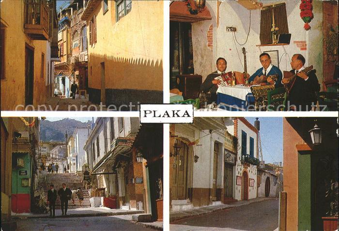 Athenes Athen Plaka Harmonika Gitarre