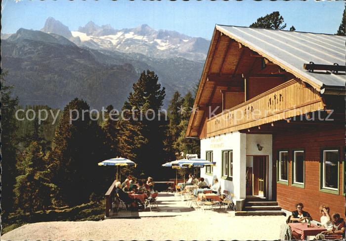 Groebming Steiermark Berggasthof Steinerhaus Stoderzinken Hoh. Dachstein