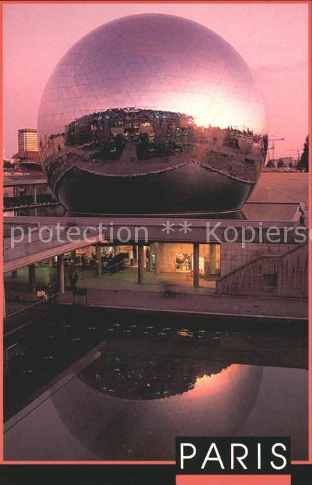 Paris Parc de Villette Geode