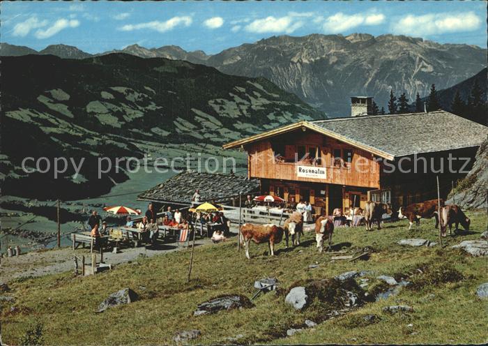 Zell Ziller Tirol Jausenstation Rosenalm