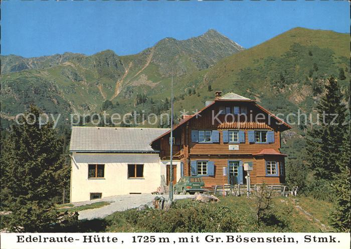 Edelrauterhuette Gr. Boesenstein Rottenmanner-Tauern