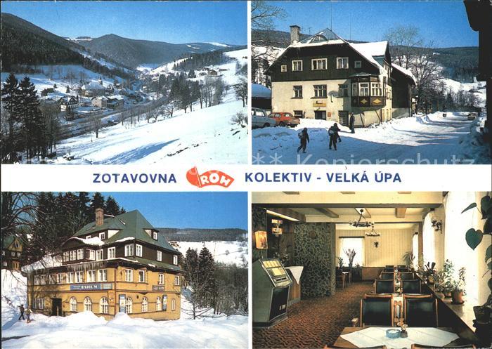 Krkonose Zotavovna Roh Kolektiv kavarna Radium Velka Upa