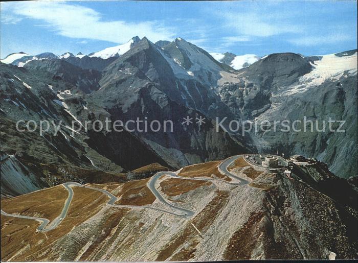 Grossglockner Hochalpenstrasse Parkplatz Edelweissspitze Fuscher Toerl