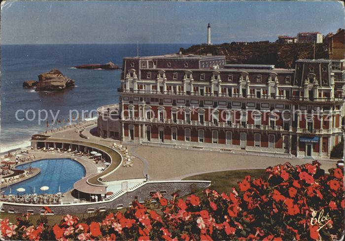 Biarritz Pyrenees Atlantiques Hotel Palais Hotel Miramar Phare