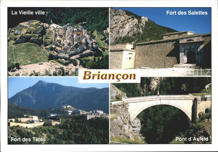 Briancon Vieille ville Fort Salettes Pont Asfeld Fort Tetes