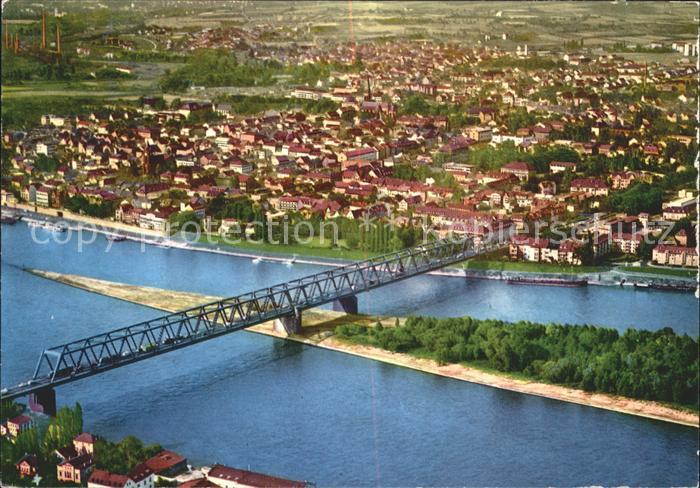 Neuwied Rhein Fliegeraufnahme