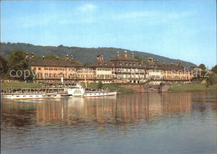 Pillnitz Schloss Pillnitz Elbansicht