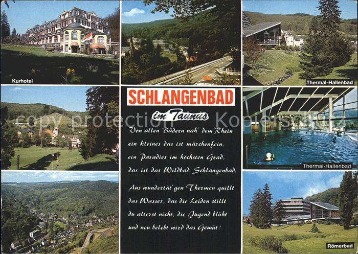 Schlangenbad Taunus Thermal-Hallenbad Roemerbad Kurhotel