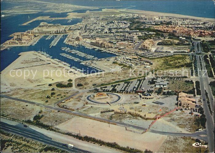 Port Leucate Fliegeraufnahme