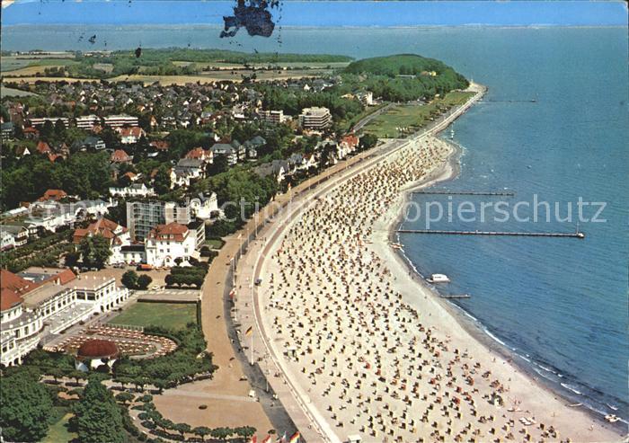 Travemuende Ostseebad Fliegeraufnahme