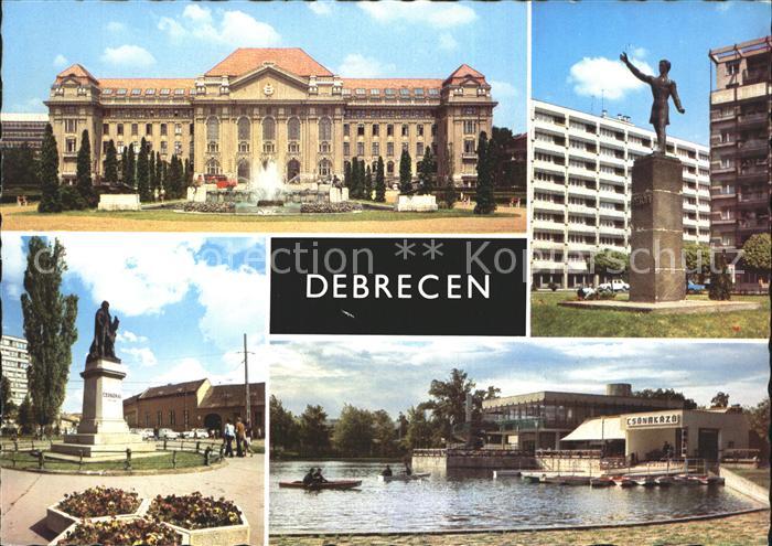 Debrecen Debrezin Denkmal Gebaeude Boot