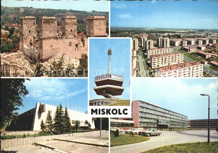 Miskolc Burgruine Wohngebiet