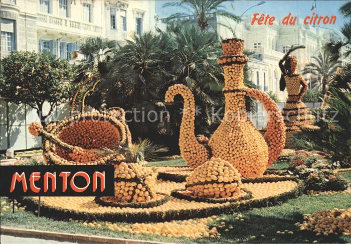 Menton Alpes Maritimes Fete du citron