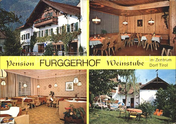 Dorf Tirol Pension Furggerhof Weinstube