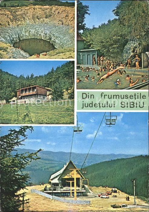 Sibiu Hermannstadt Paltinis Cabana Teleferic Curmatura Stejii