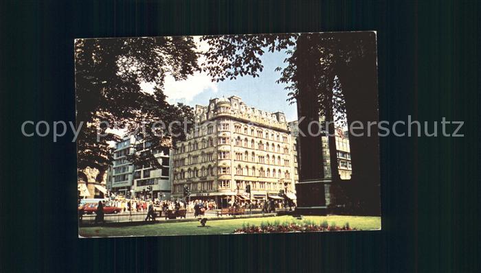 Edingburgh Grossbritannien Old Waverley Hotel Princess Street