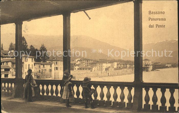 Bassano del Grappa Panorama dal Ponte
