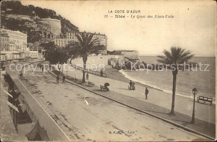 Nice Alpes Maritimes Quai des Etats Unis