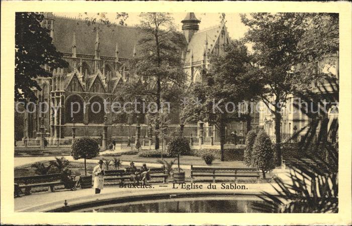 Bruxelles Bruessel Eglise du Sablon