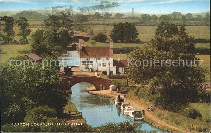 England UK Napton Locks Oxford Canal