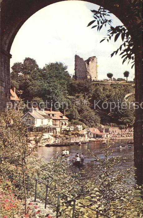 Knaresborough Castle and River Need