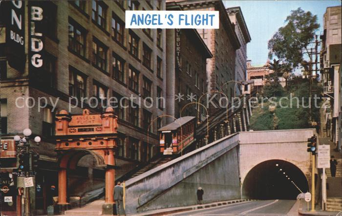Los Angeles California Angels Flight Bergbahn