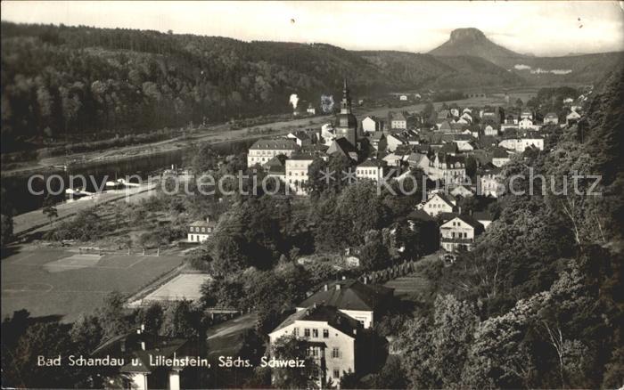 Bad Schandau mit Lilienstein