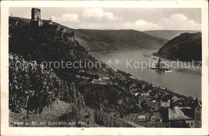 Kaub mit Gutenfels und Pfalz